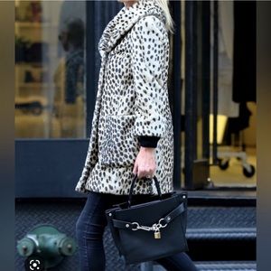 Alexander Wang Large Attica Crossbody Bag,  Leather Suede Front Chain Lock $895